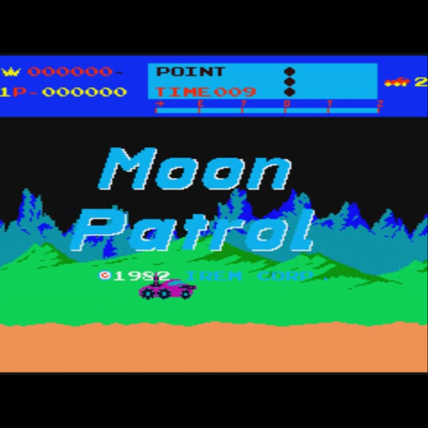 MOON PATROL <ムーンパトロール 海外版>