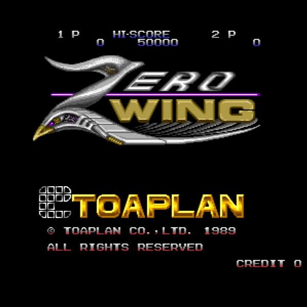 ゼロウィング Zero Wing アーケードゲーム販売トップス